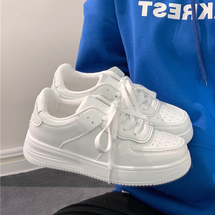 Vans Shoes Old Skool - Women's Platform White Sneakers Lightweight and