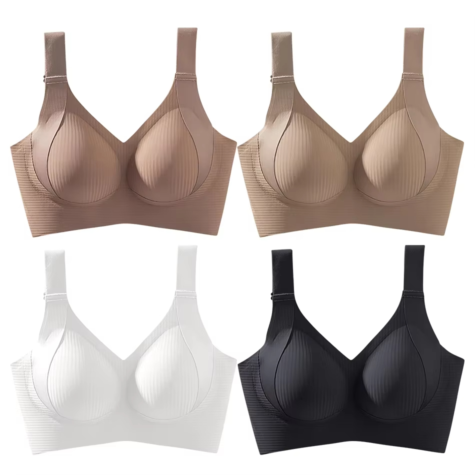 Mastectomy Bra Pocket - 1/2PCS Women's Seamless Underwear, Thin Style,