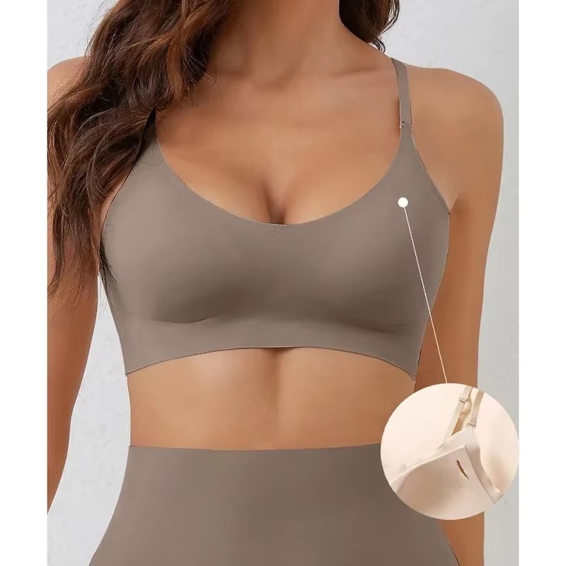 Mastectomy Bra Pocket - Soft Support Seamless Underwear Comfortable Gathering