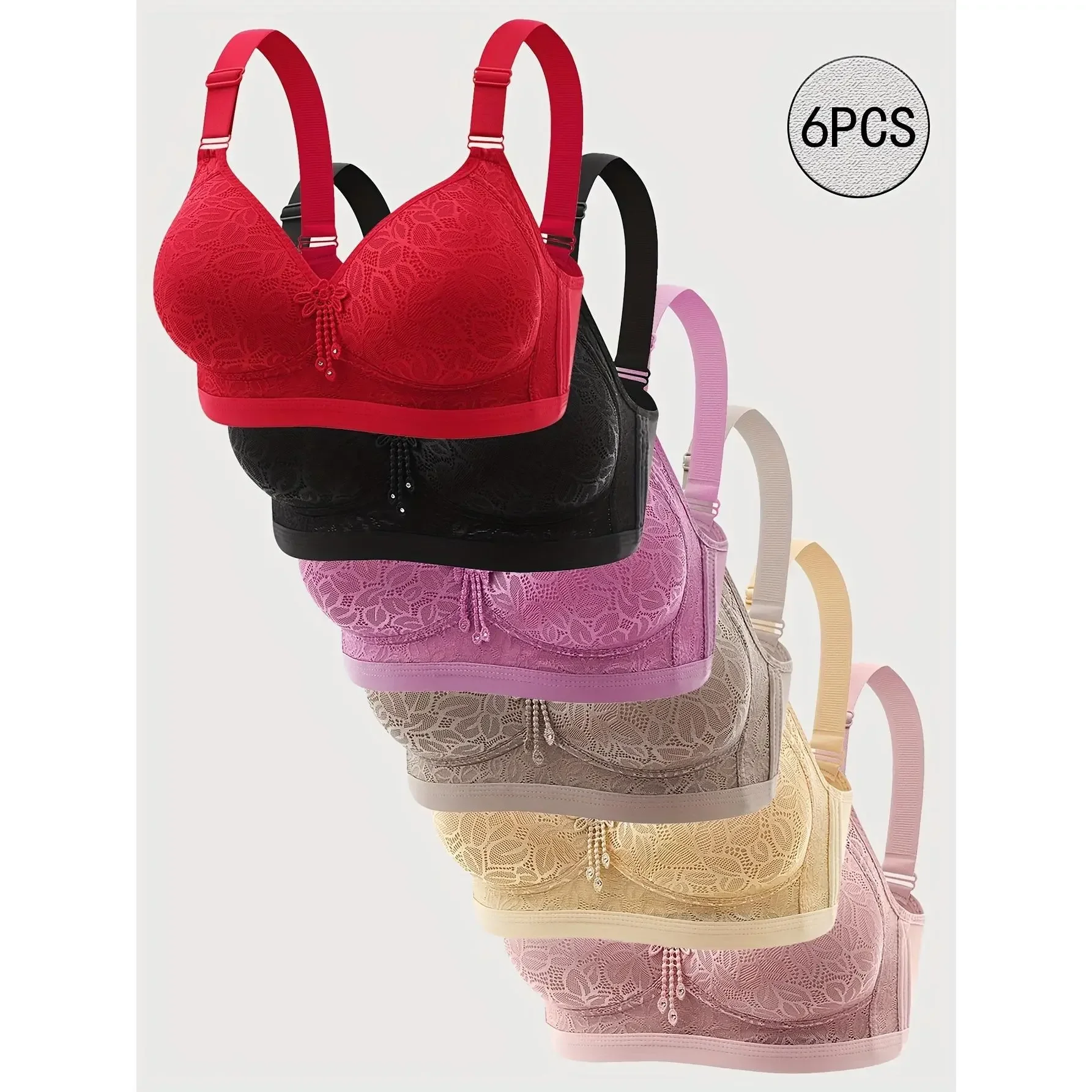 6pcs EssElegance Wire-Free Sea - đánh giá và giá T Shirt Bra Seamless