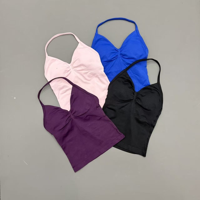 Gym Women Sports Tank Top Seam - đánh giá và giá Sports Bra Racerback