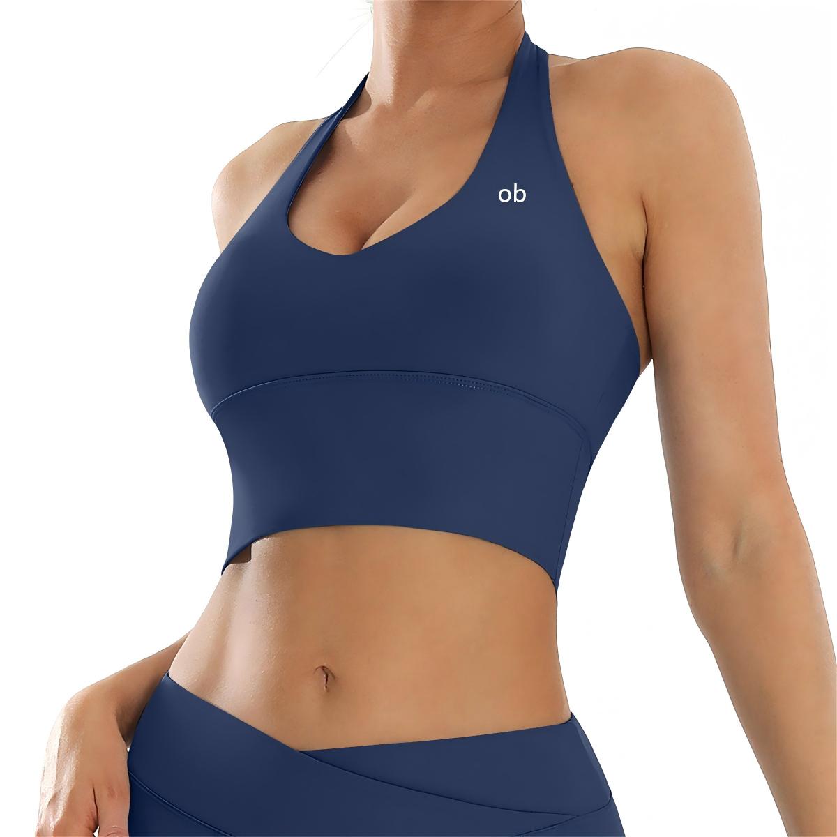 Breathable neck-wrap style wom - đánh giá và giá Sports Bra Racerback
