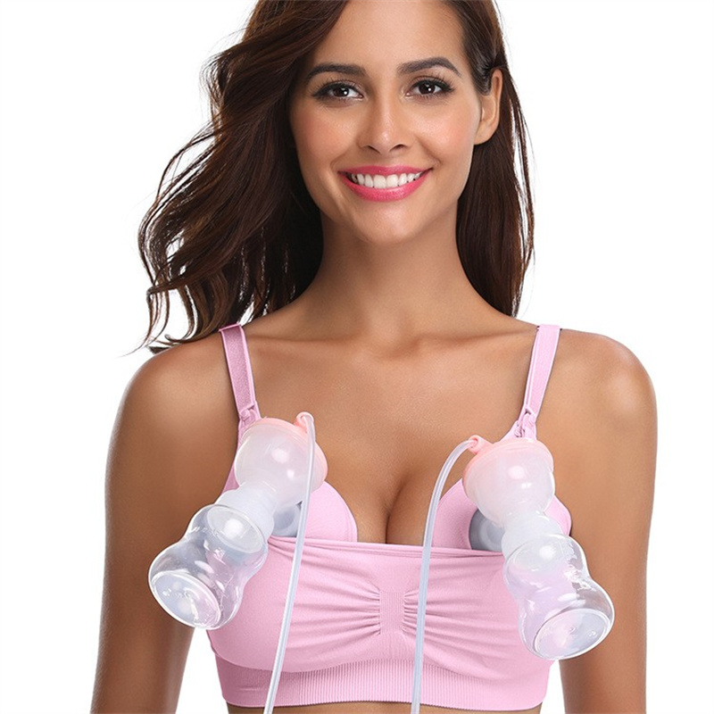 Hand Free Pumping Nursing Bra  - đánh giá và giá Nursing Bra Clip