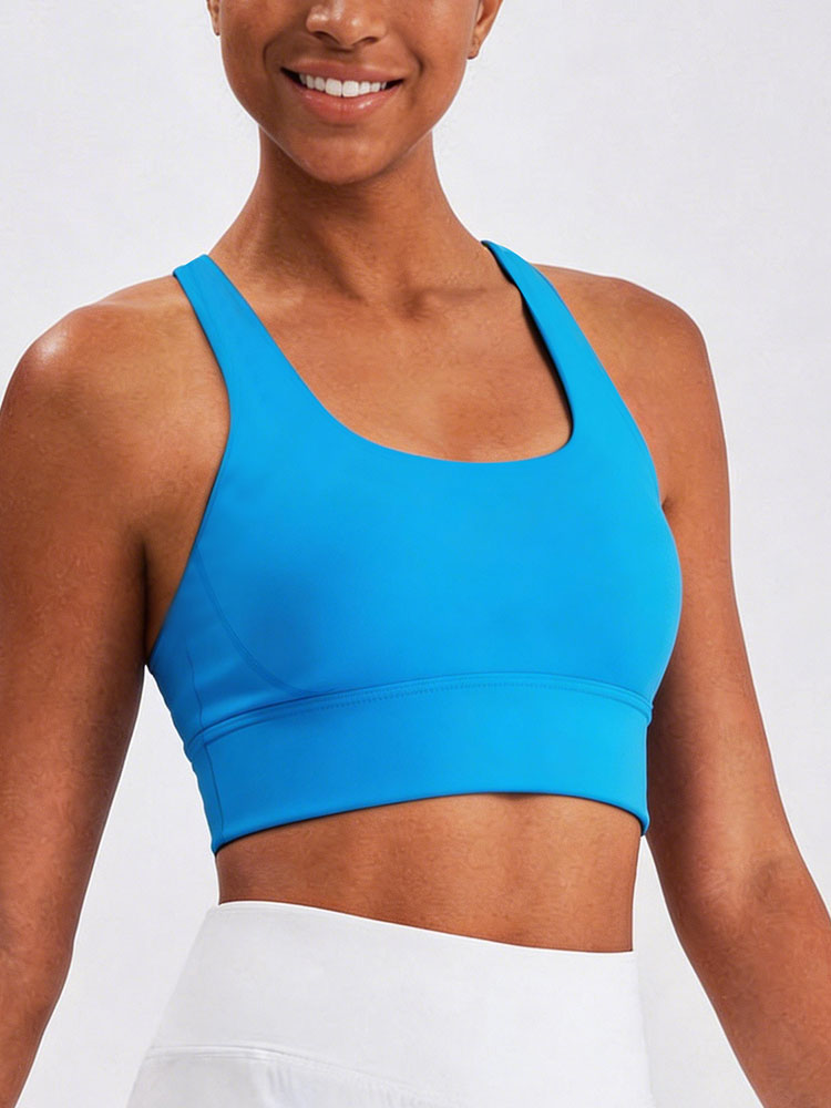 New Women's Solid Color High I - đánh giá và giá Sports Bra Racerback