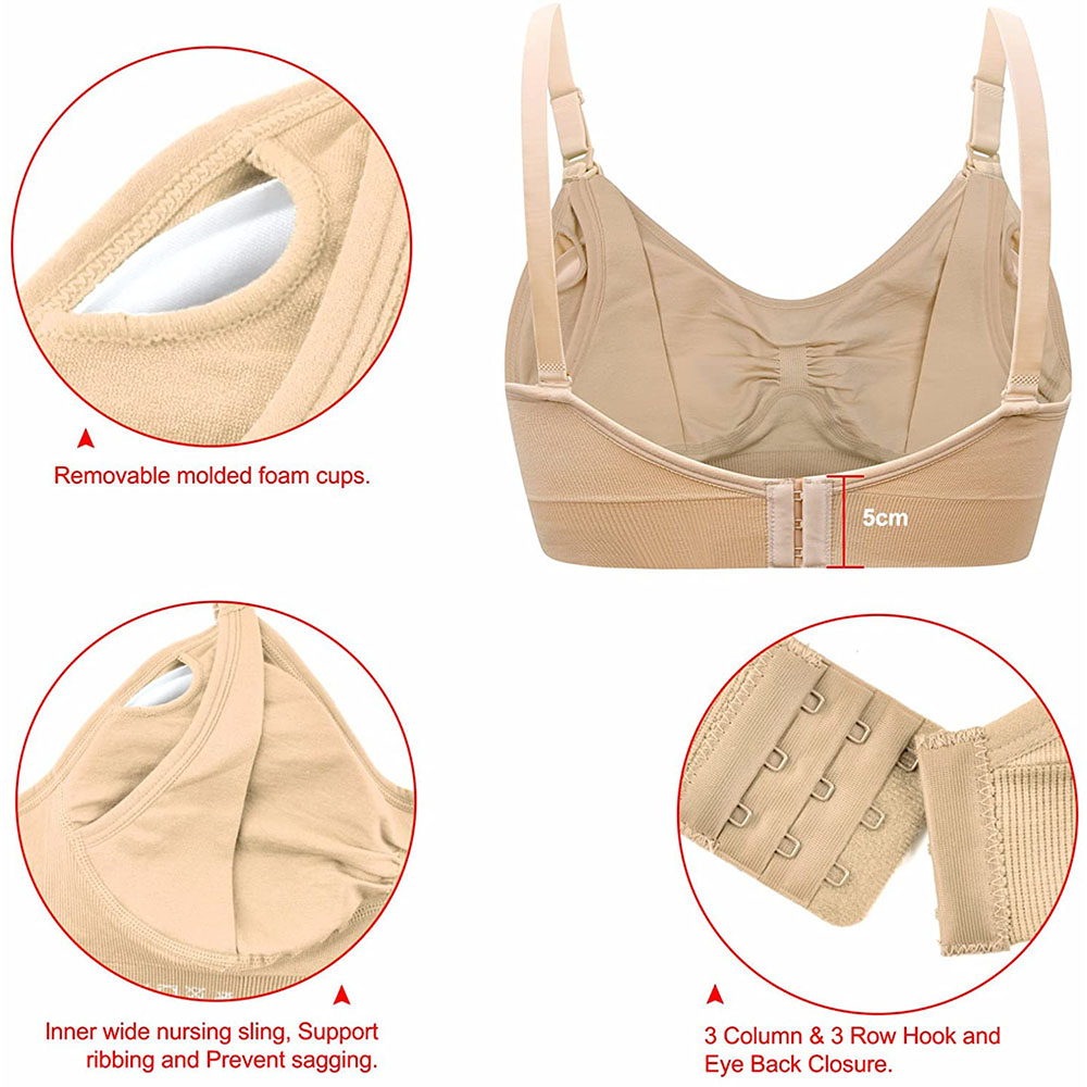 Womens Maternity  Nursing Bra  - đánh giá và giá Nursing Bra Clip