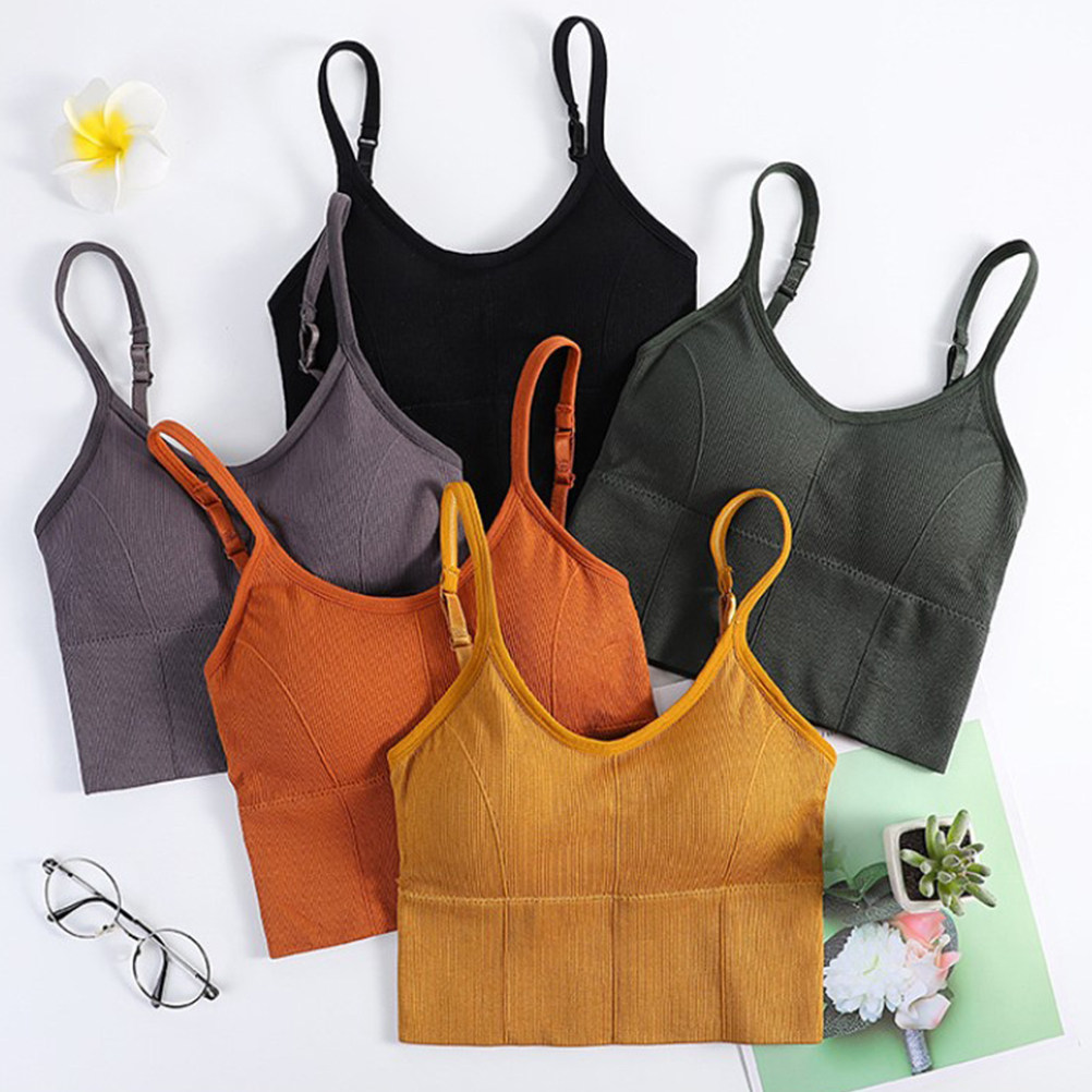 1Pcs Wireless No Wire Seamless - đánh giá và giá Sports Bra Racerback