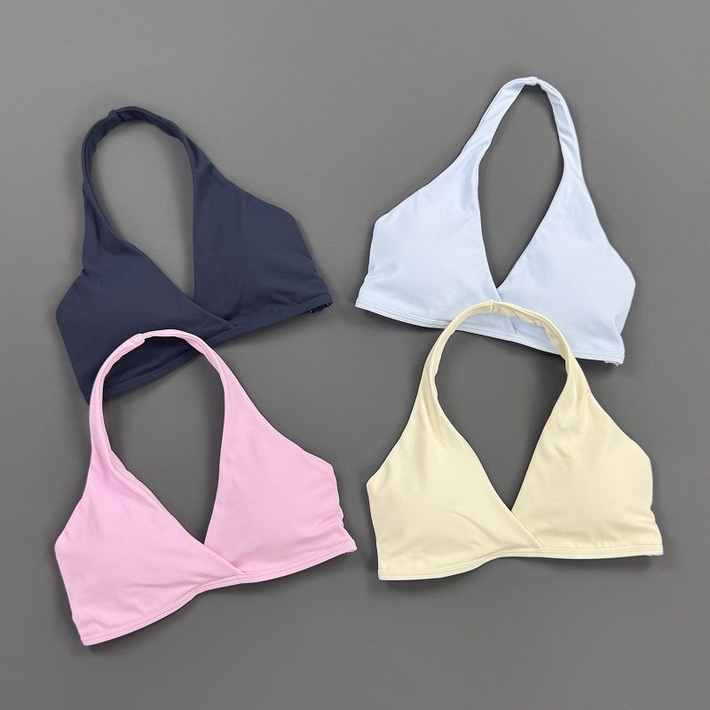 Gym Top Women Halter Neck Spor - đánh giá và giá Sports Bra Racerback